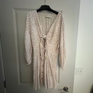 Faithfull the Brand Printed Mini Dress, medium